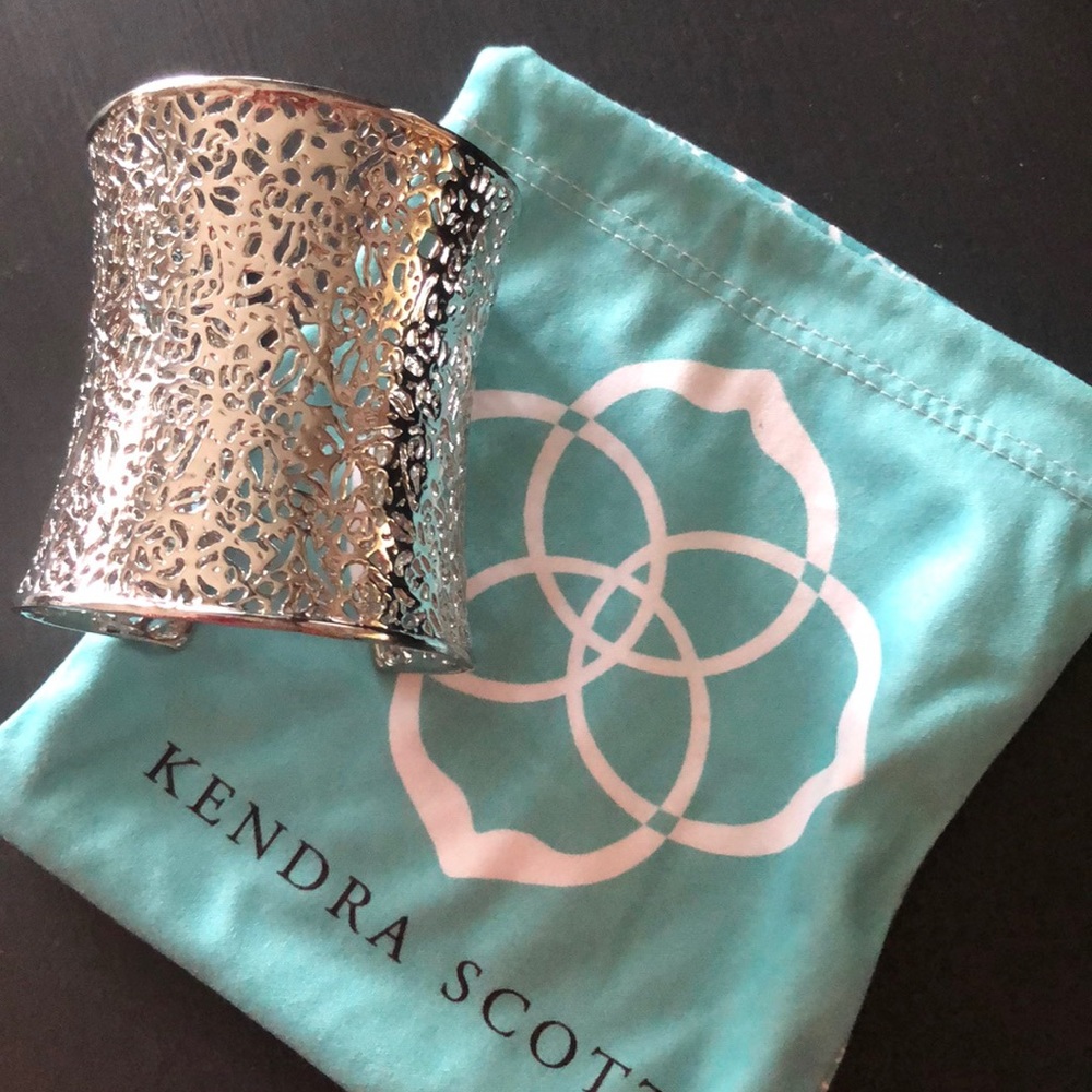Kendra Scott Silver Cuff Bracelet